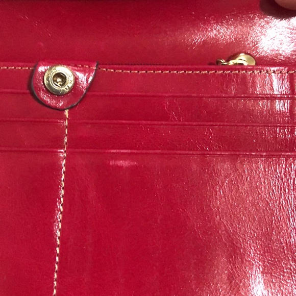 ITSLIFE Rose Red RFID Leather Wallet - Picture 8 of 10